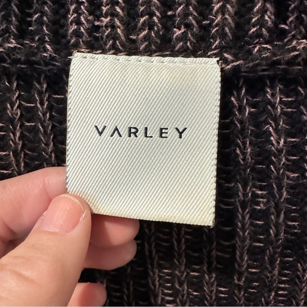 *LIKE NEW* - VARLEY Mentone Sweater (Speckled Black/Brown) - Small - Picture 4 of 7